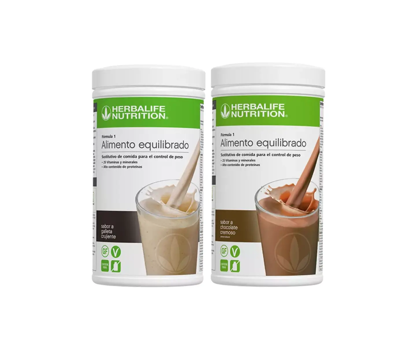 Pack 2 batidos Herbalife Fórmula 1 1 Pack 2 batidos Formula 1