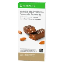 Barritas con proteínas Herbalife vainilla y almendra