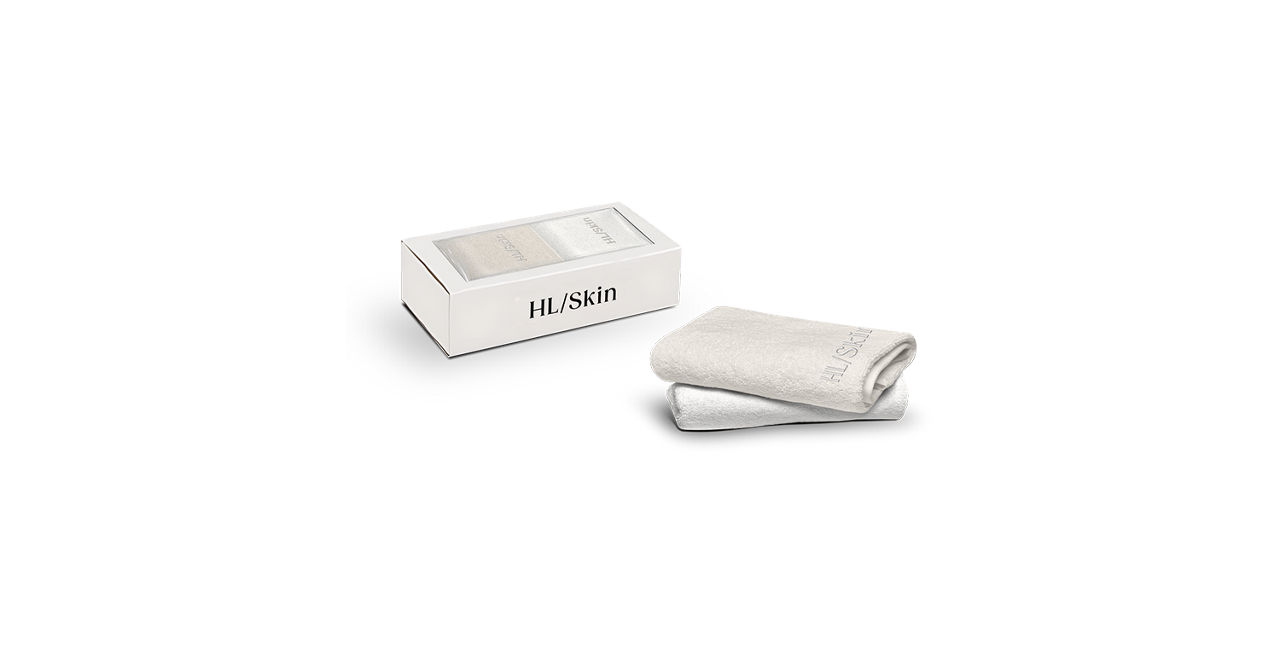 Toallas Faciales Herbalife HL/Skin (2 unidades) 1 Pack de dos toallas faciales HL/Skin de Herbalife