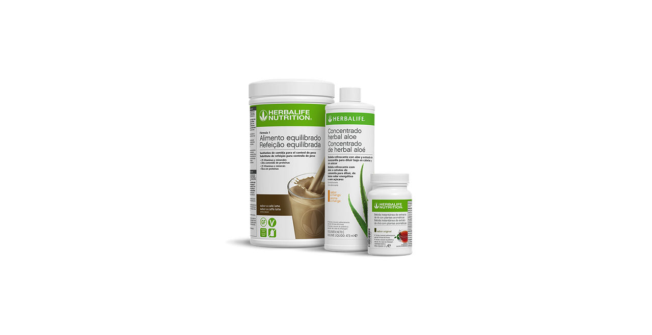 Desayuno Saludable Herbalife – Café Latte 550 g 1 Paquete Desayuno Saludable de Herbalife sabor café latte 550 g